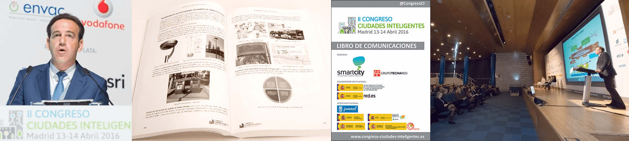 Ponente, Libro, Ponencia de Comunicaciones para el Congreso Ciudades Inteligentes